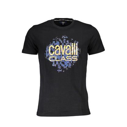 Black Cotton T-Shirt