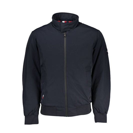 Blue Elastane Jacket