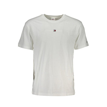 Camiseta blanca de algodón