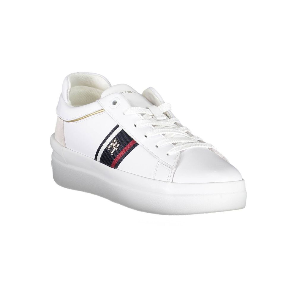 Zapatilla blanca de poliéster