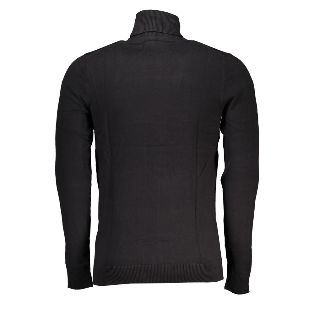 Black Cotton Sweater
