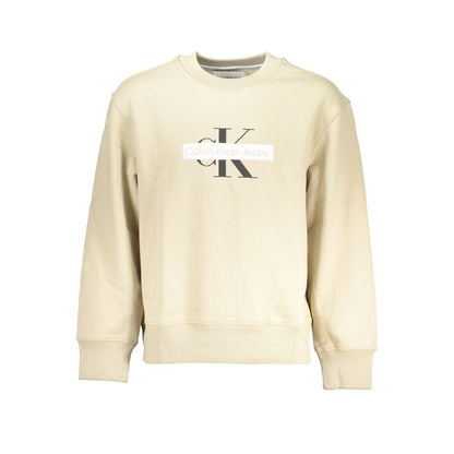 Beige Cotton Sweater