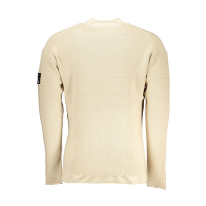Jersey de algodón beige