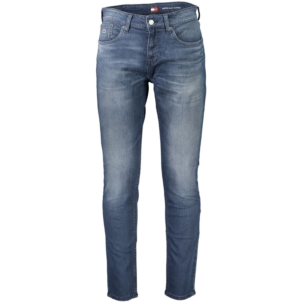 Pantalones y vaqueros de algodón azules