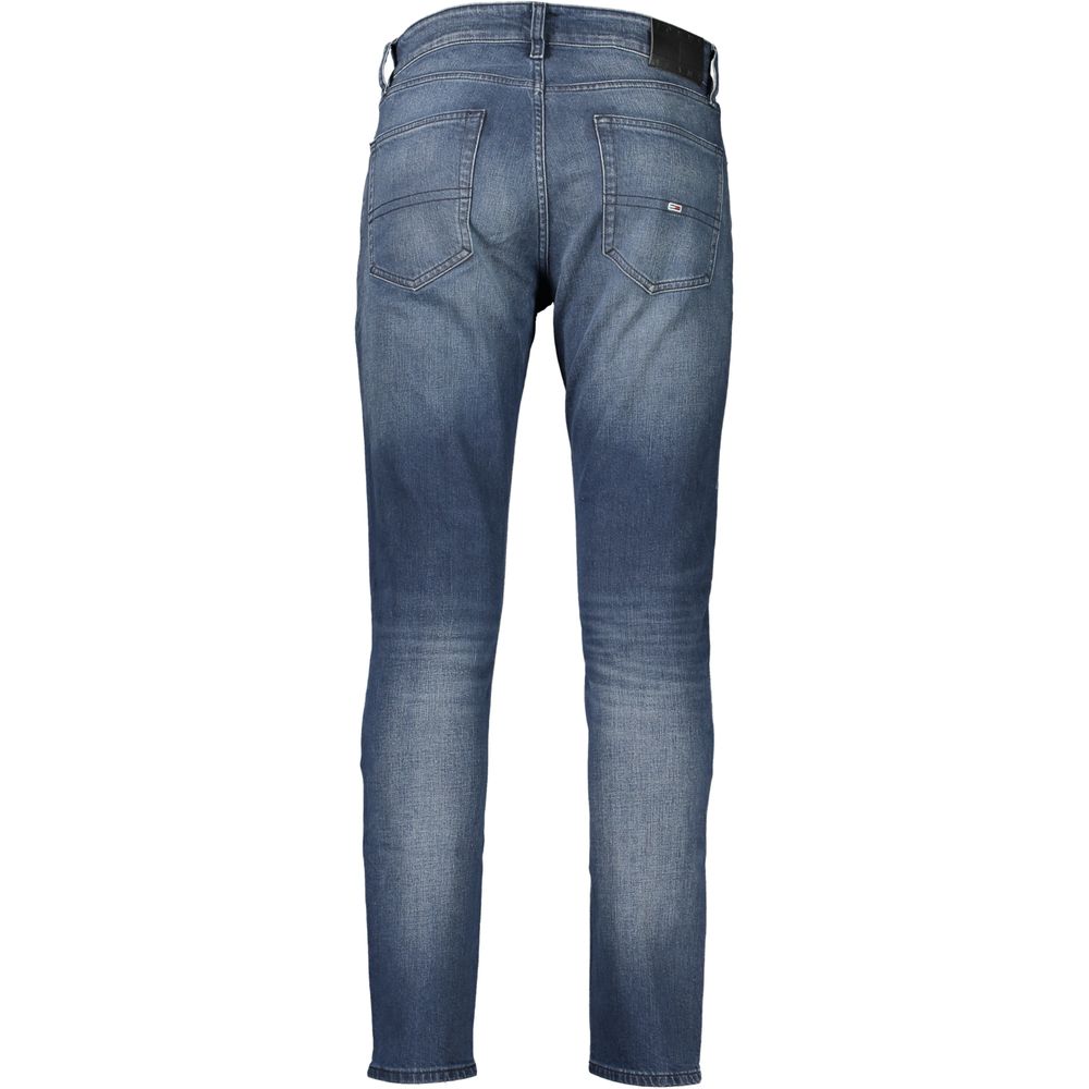 Pantalones y vaqueros de algodón azules