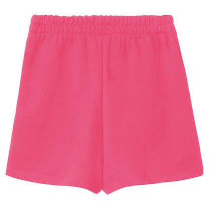 Short de algodón rosa