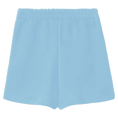 Pantalón corto de algodón azul