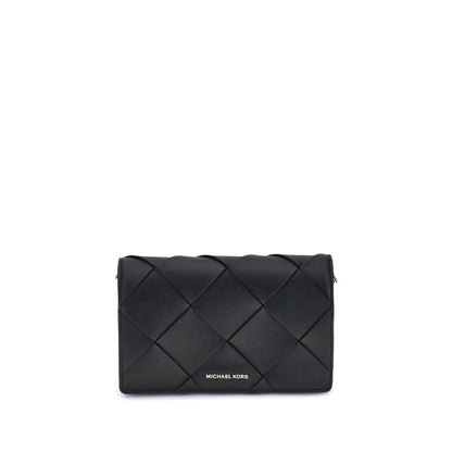Woven leather Jet Set Shoulder Bag