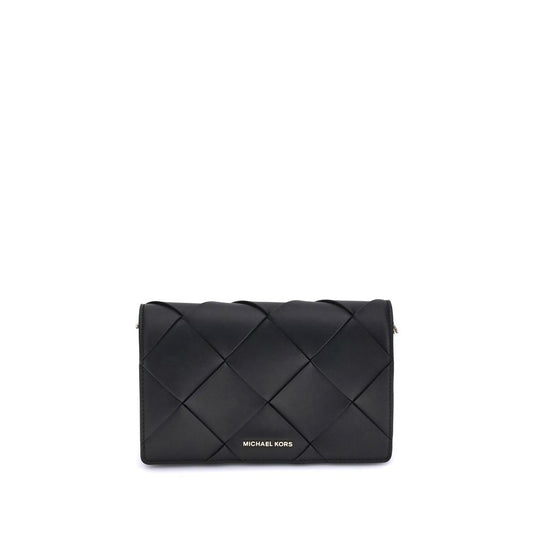 Woven leather Jet Set Shoulder Bag