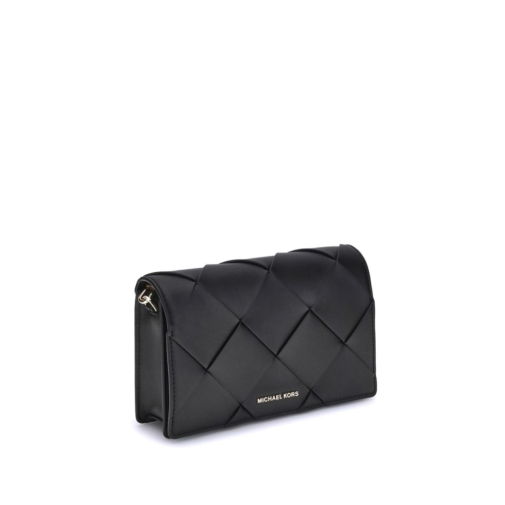 Woven leather Jet Set Shoulder Bag