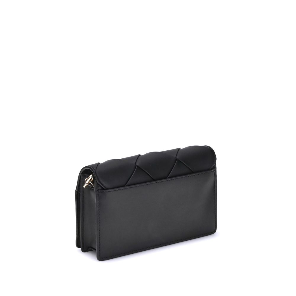 Woven leather Jet Set Shoulder Bag