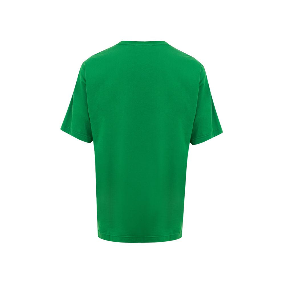 Camiseta verde de algodón