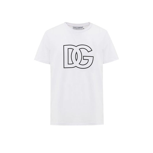 Camiseta blanca de algodón