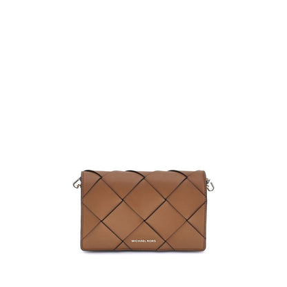 Woven leather Jet Set Shoulder Bag