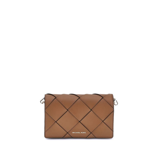 Woven leather Jet Set Shoulder Bag