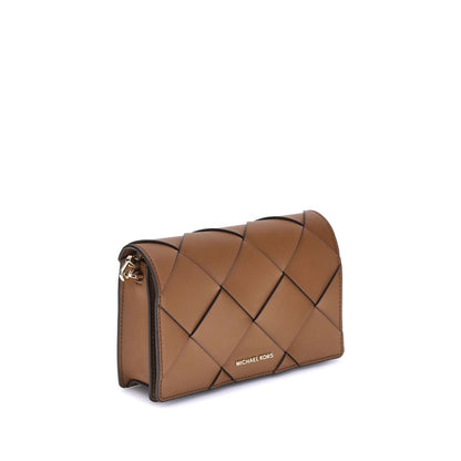 Woven leather Jet Set Shoulder Bag