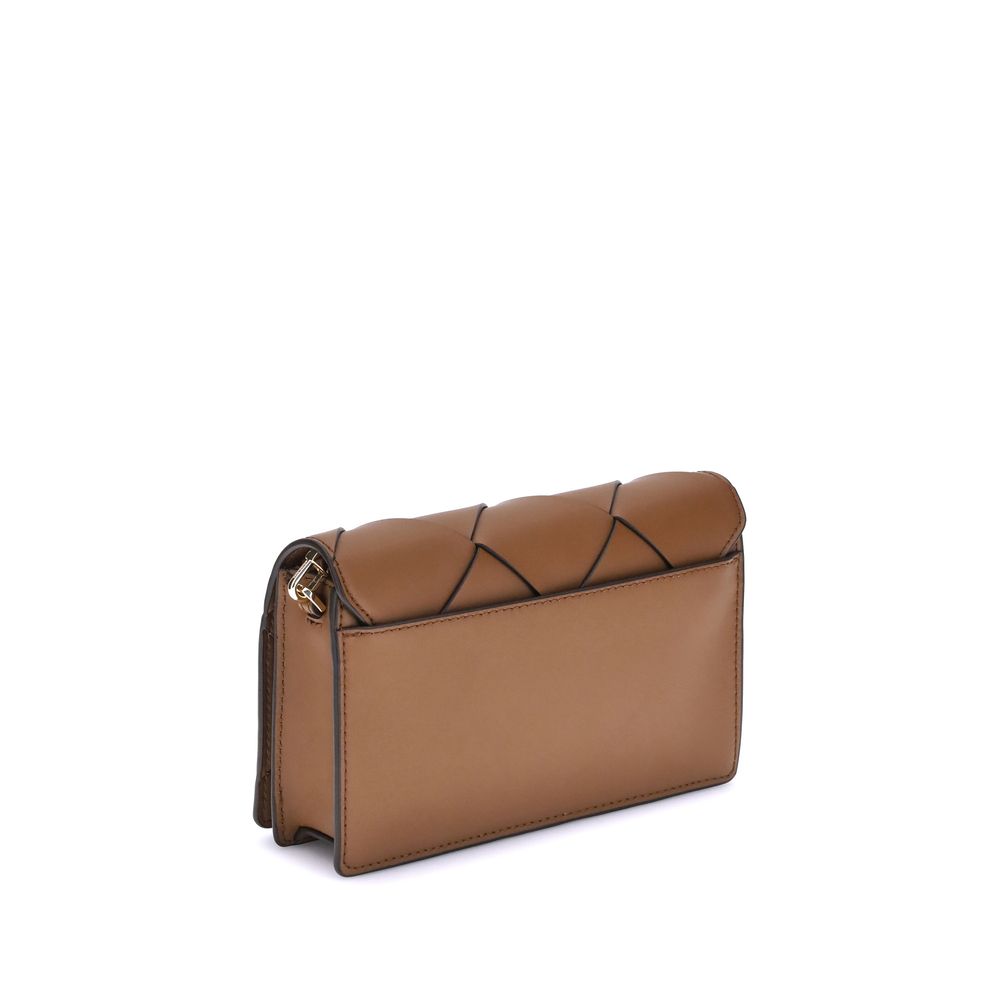 Woven leather Jet Set Shoulder Bag
