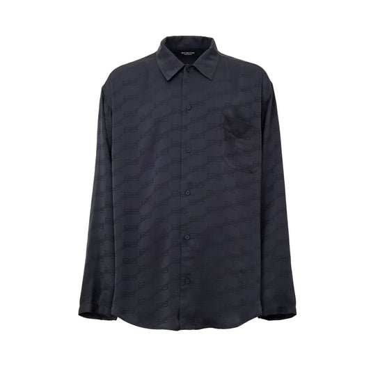 Camisa gris de viscosa