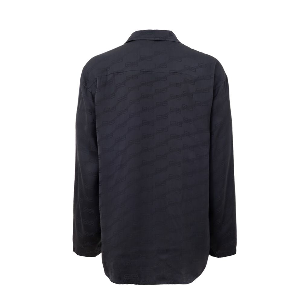 Camisa gris de viscosa