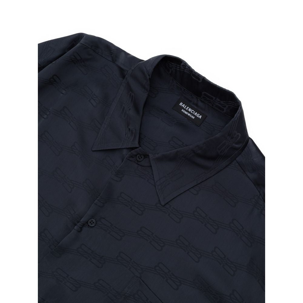 Camisa gris de viscosa