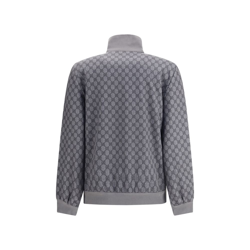 Zippered sweatshirt
