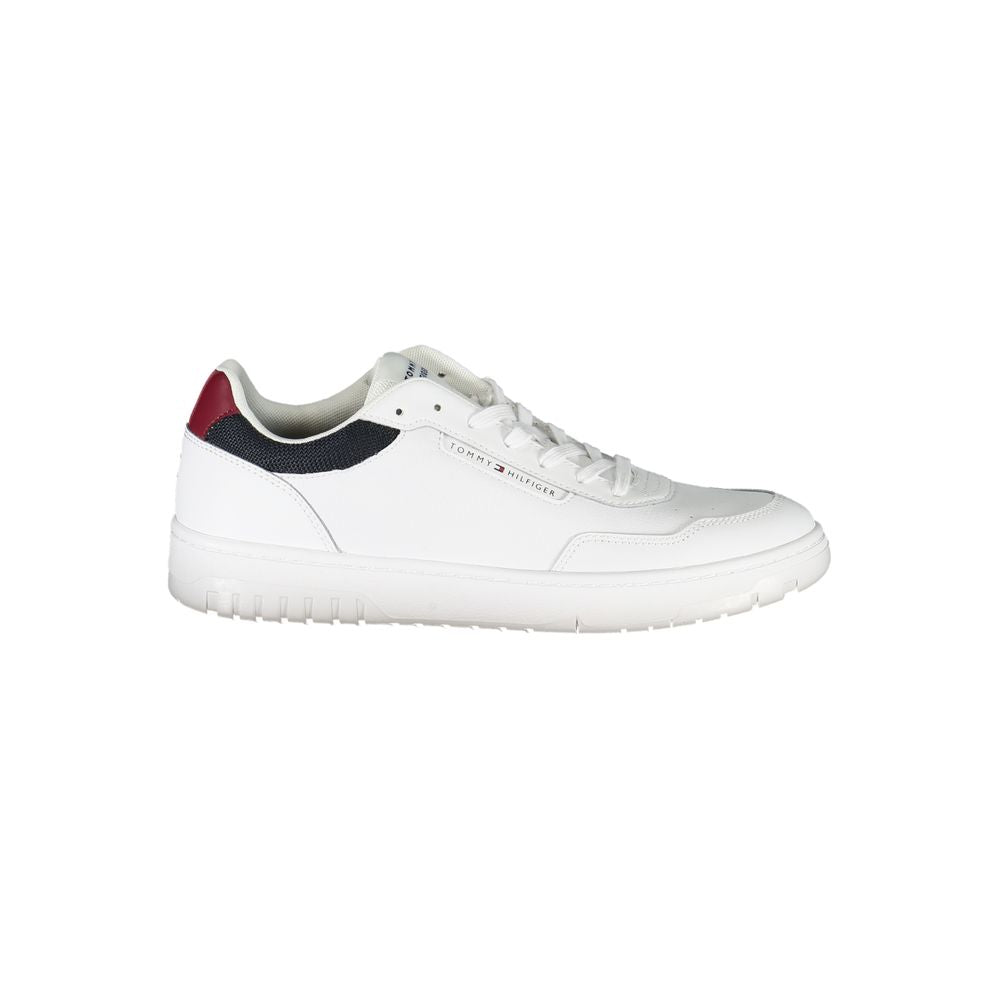 White Leather Sneaker