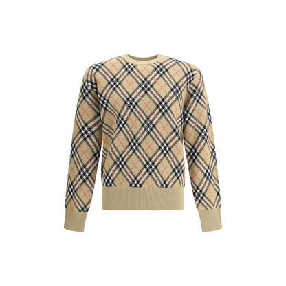 Archive Check wool Sweate