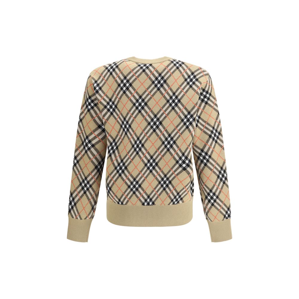 Archive Check wool Sweate