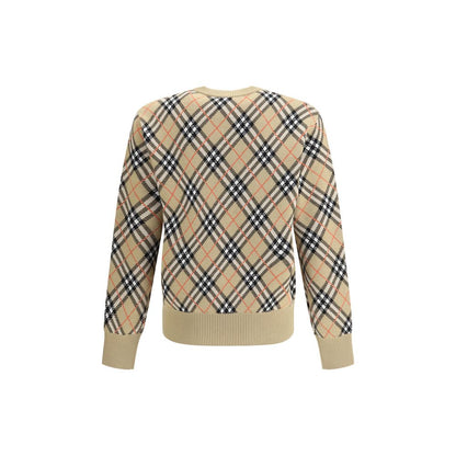 Archive Check wool Sweate
