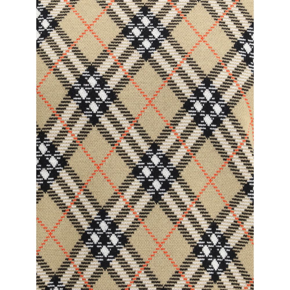 Archive Check wool Sweate