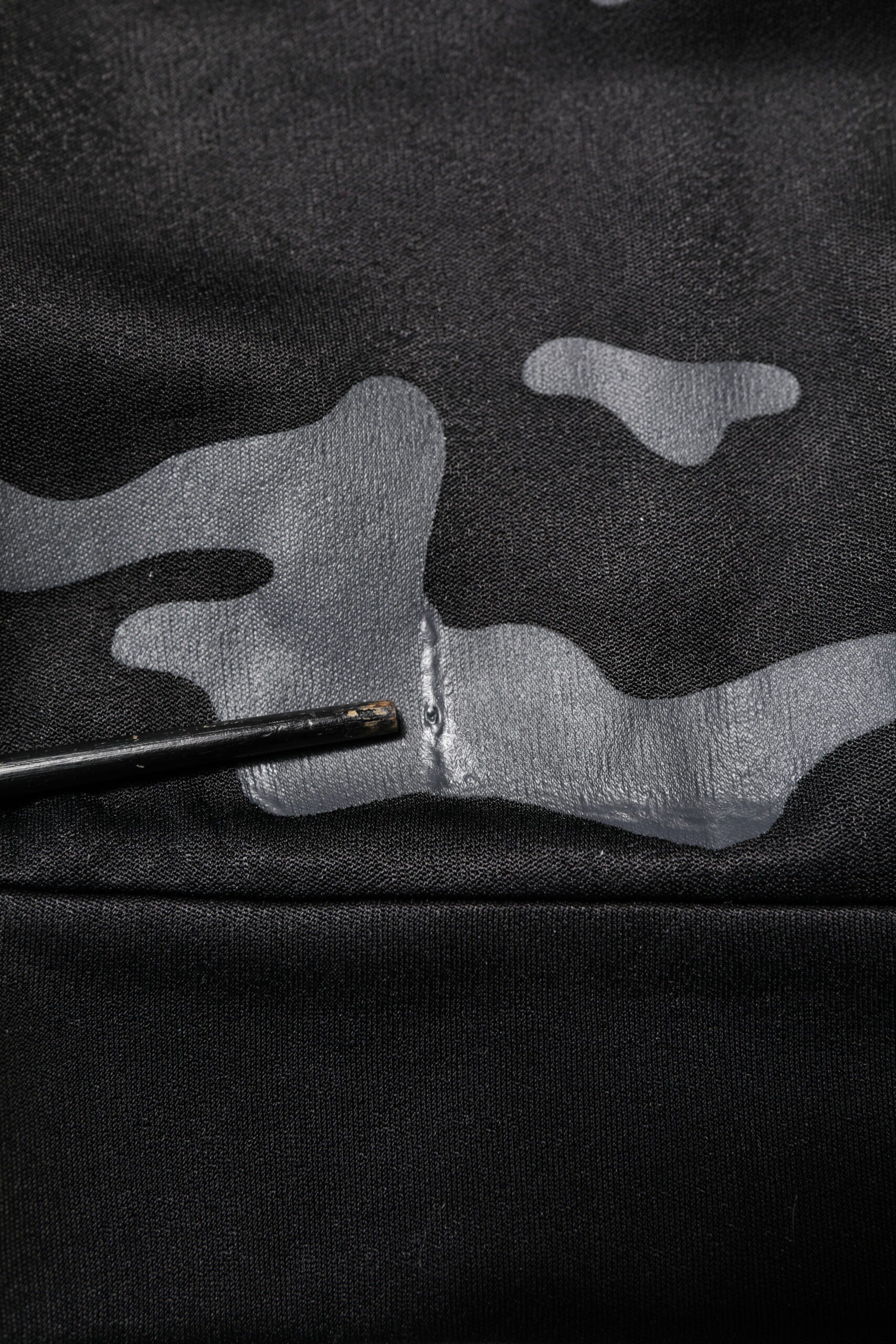Black Camouflage Pullover Sweatshirt Sweater