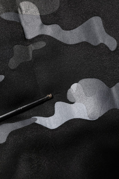 Black Camouflage Pullover Sweatshirt Sweater