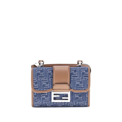 Baguette denim Shoulder Bag