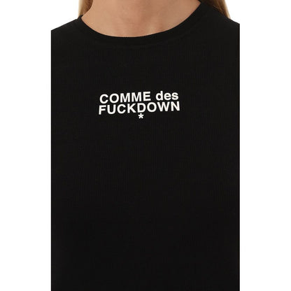 Tops y camisetas de algodón negro