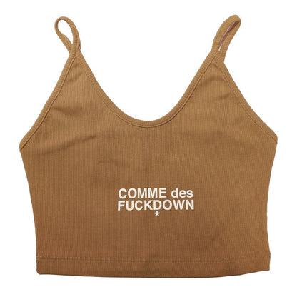Brown Cotton Tops & T-Shirt