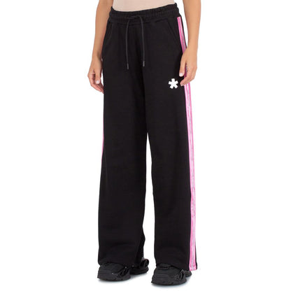 Black Cotton Jeans & Pant