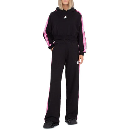 Black Cotton Jeans & Pant