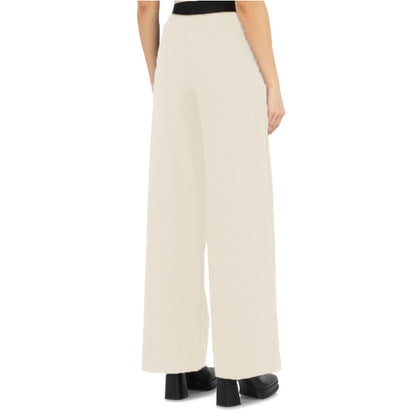 Beige Polyester Jeans & Pant