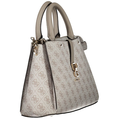 Gray Polyethylene Handbag