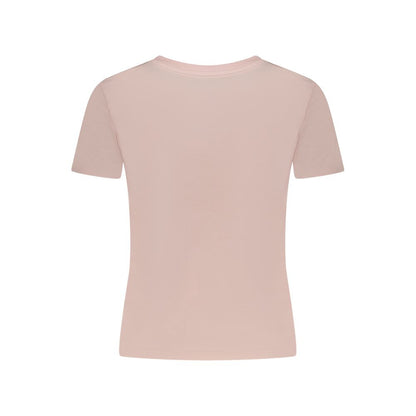 Pink Cotton Tops & T-Shirt