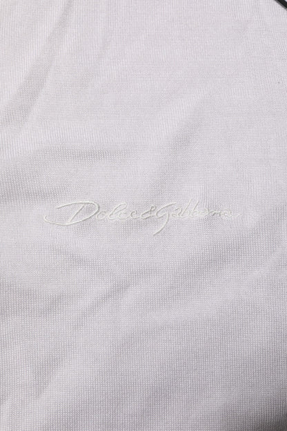 White Silk Short Sleeves Men Henley T-shirt
