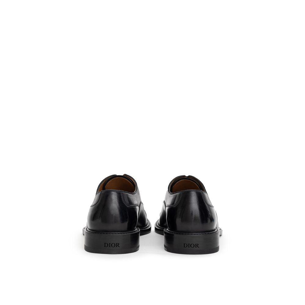 Black Leather Oxfords And Derby