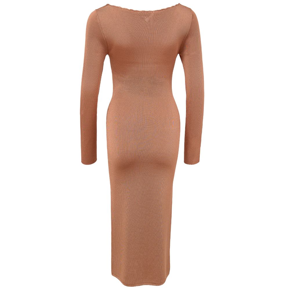 Orange Viscose Long