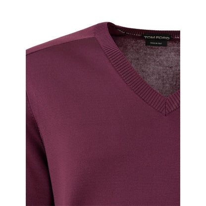 Purple Silk Sweater