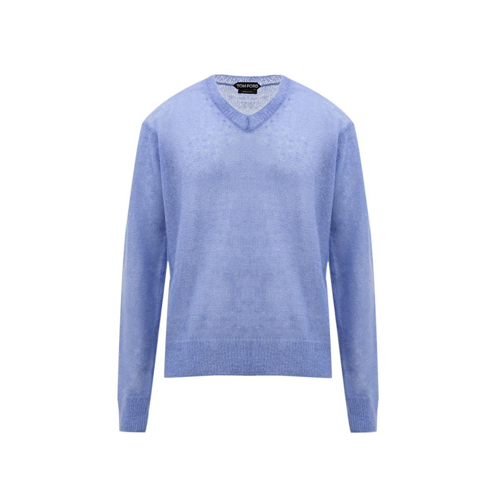 Purple Silk Sweater