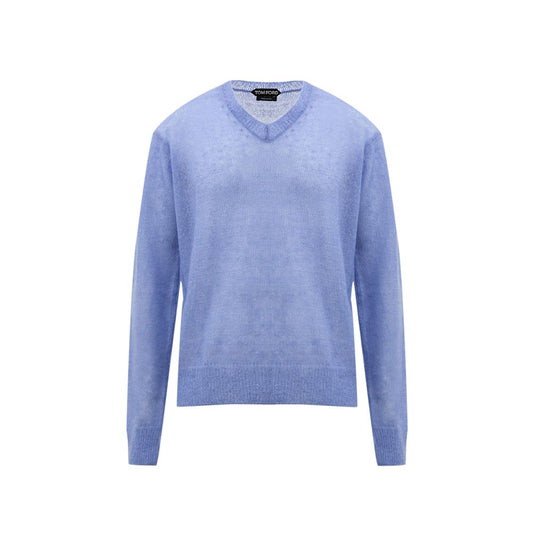 Purple Silk Sweater