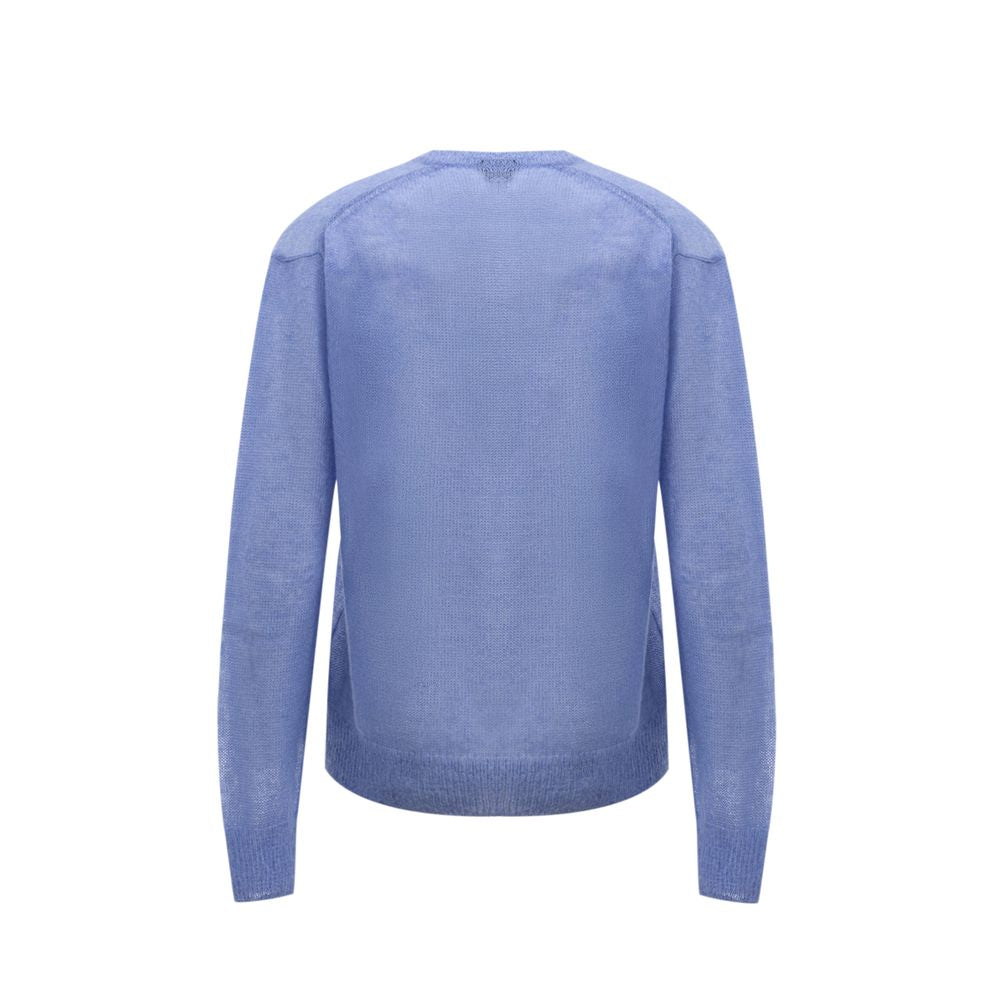 Purple Silk Sweater
