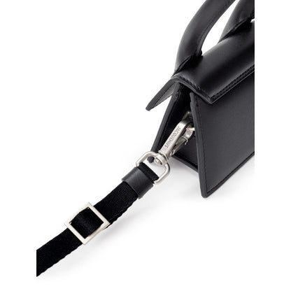 Bolso de piel negro