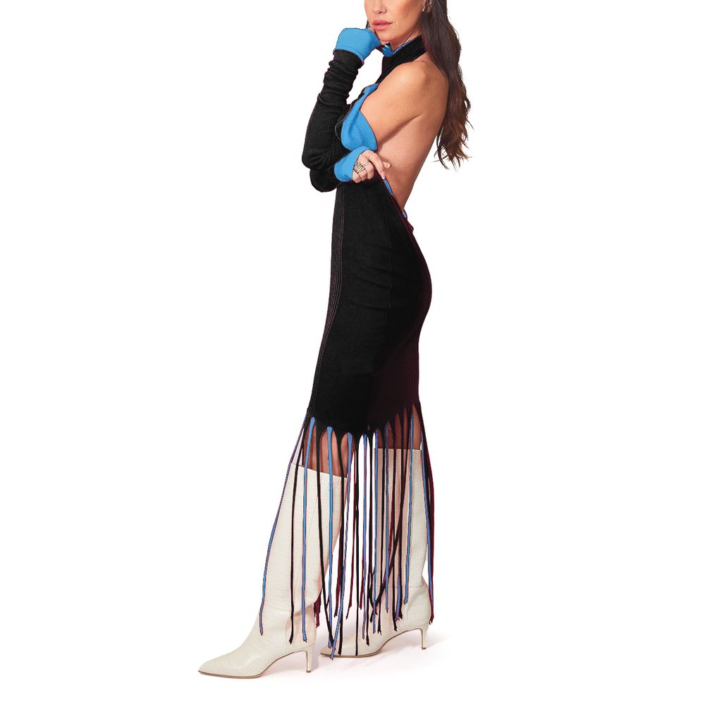 Blue Cotton Long