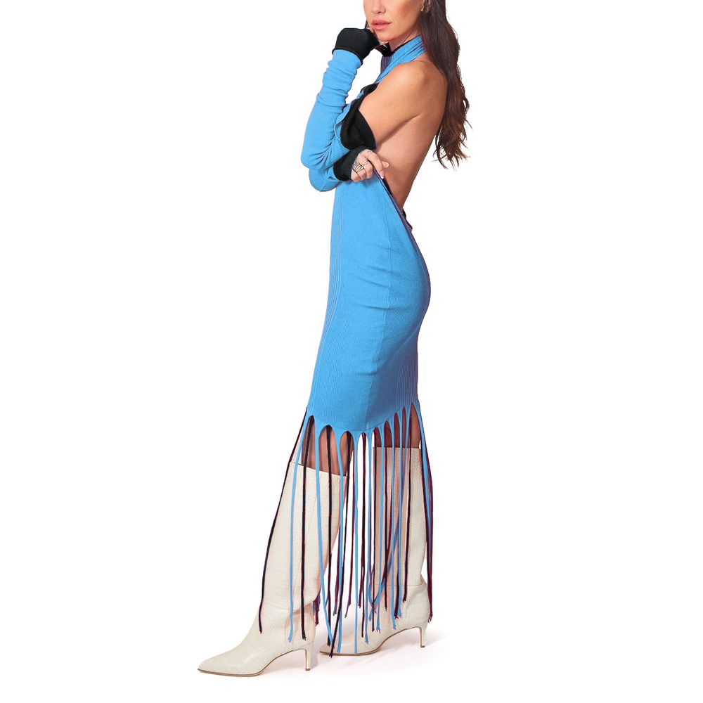 Blue Cotton Long